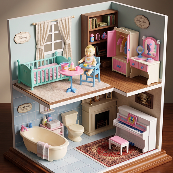 Pretty House Baby Play Set : A626
